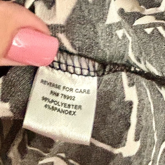 Erin London Black and White Geometric Pattern Jacket, 2X - Picture 6 of 7